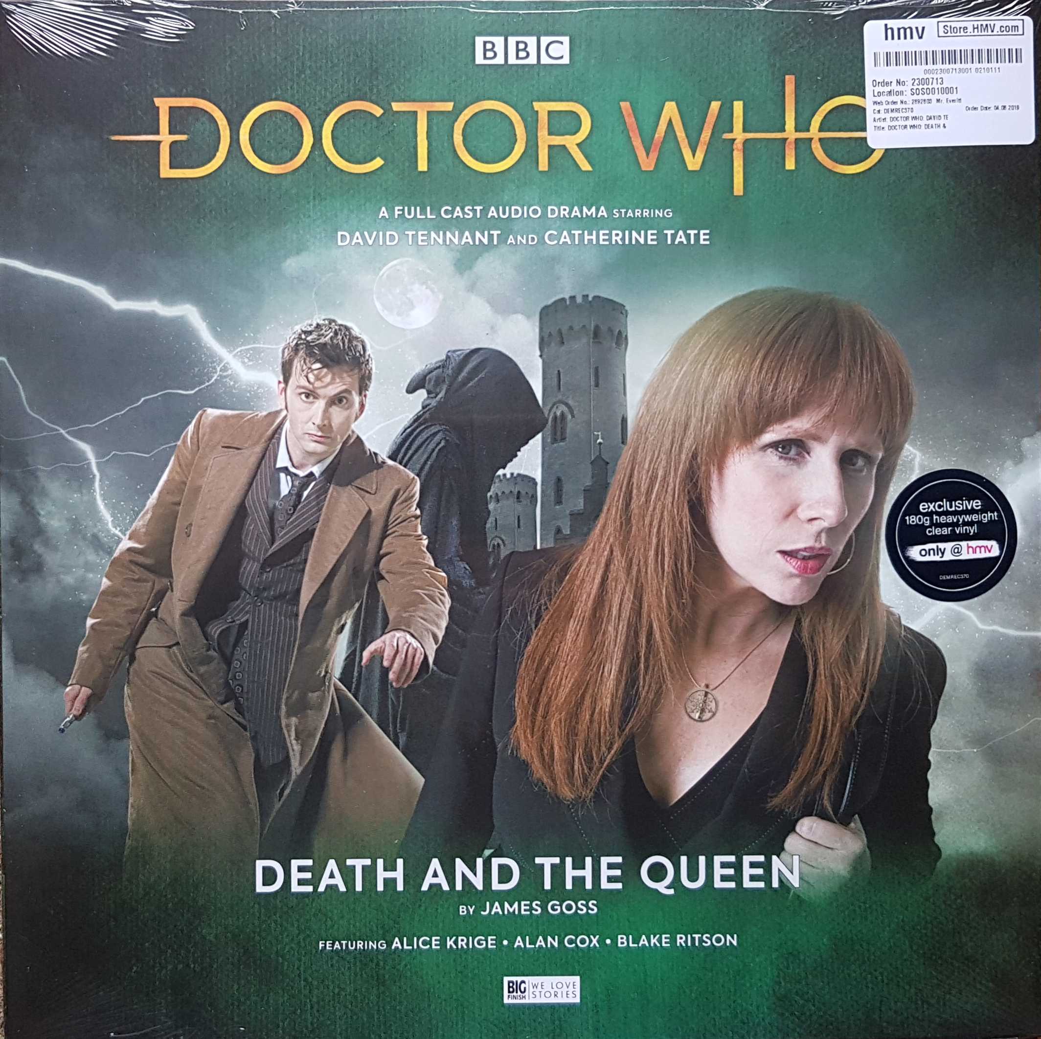 Picture of DEMREC 370 Doctor Who - Death and the Queen by artist James Goss from the BBC records and Tapes library